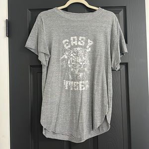 Pebby Forevee “Easy Tiger” Side Slit Tee